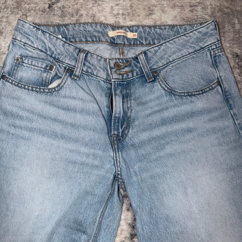 Classic Levis Super-Low wide-leg Jeans 30 - Picture 4 of 10